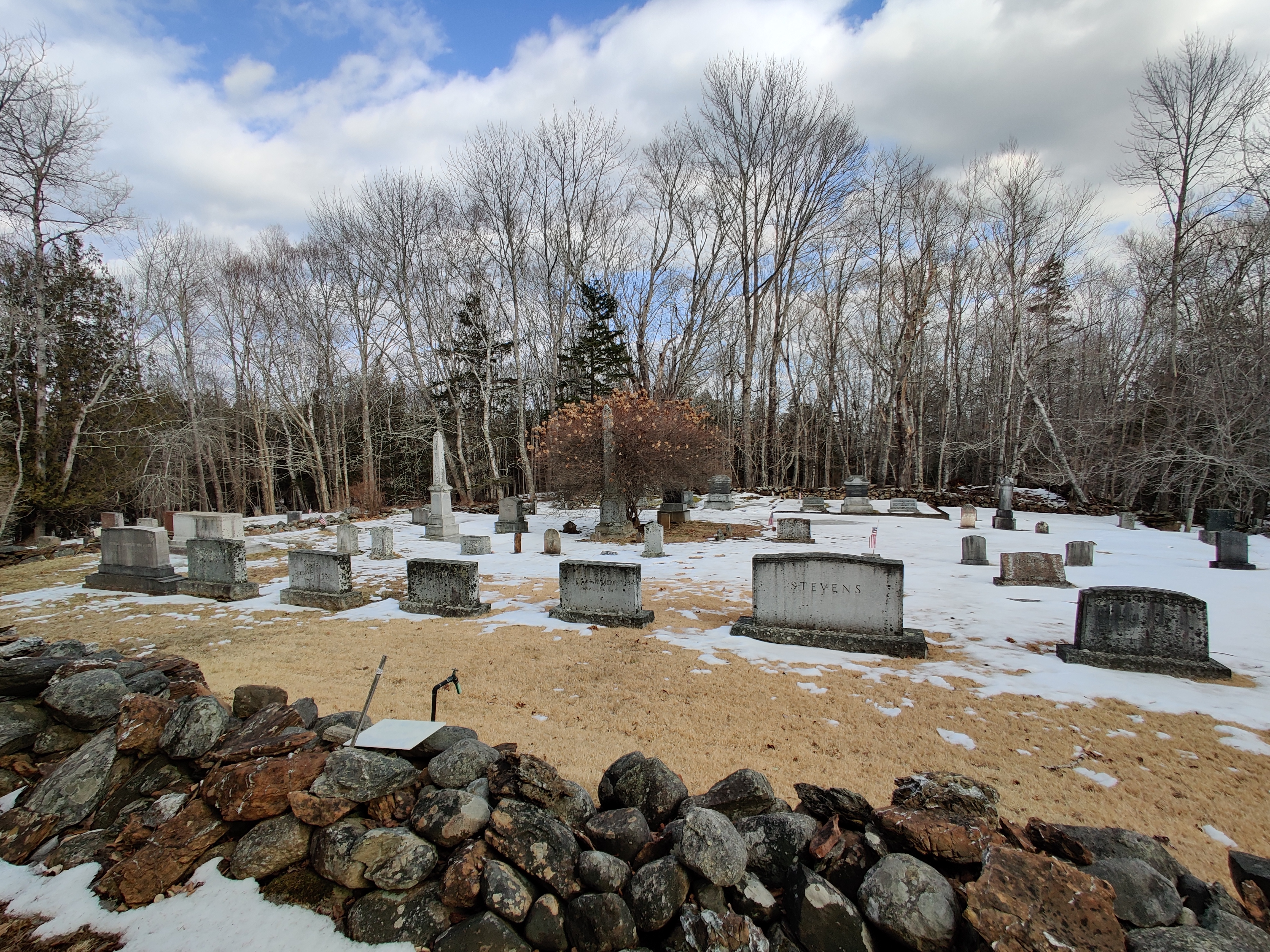 The Pendleton Family Cemetery.